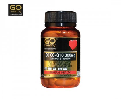 Go Healthy 高之源 辅酶Q10胶囊300mg 60粒 